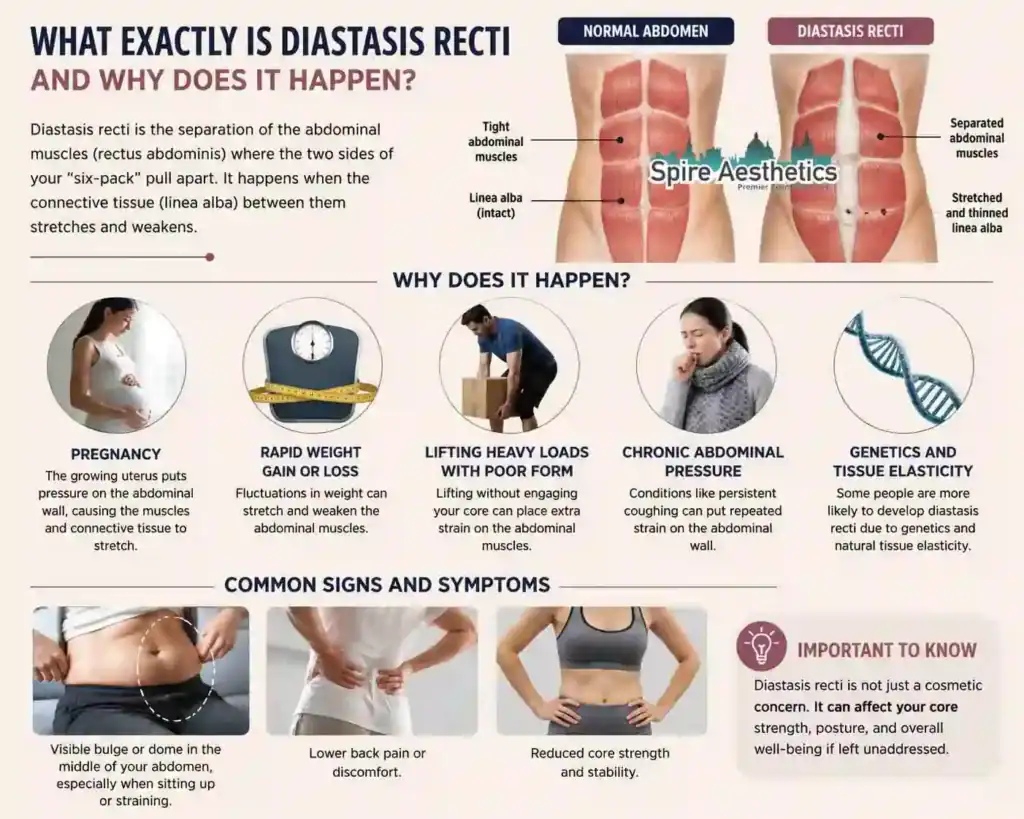 What Exactly Is Diastasis Recti and Why Does It Happen Redditch?
